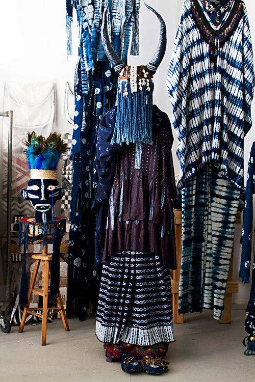 Laura Anderson Barbata's art. photo by Dora Somosi