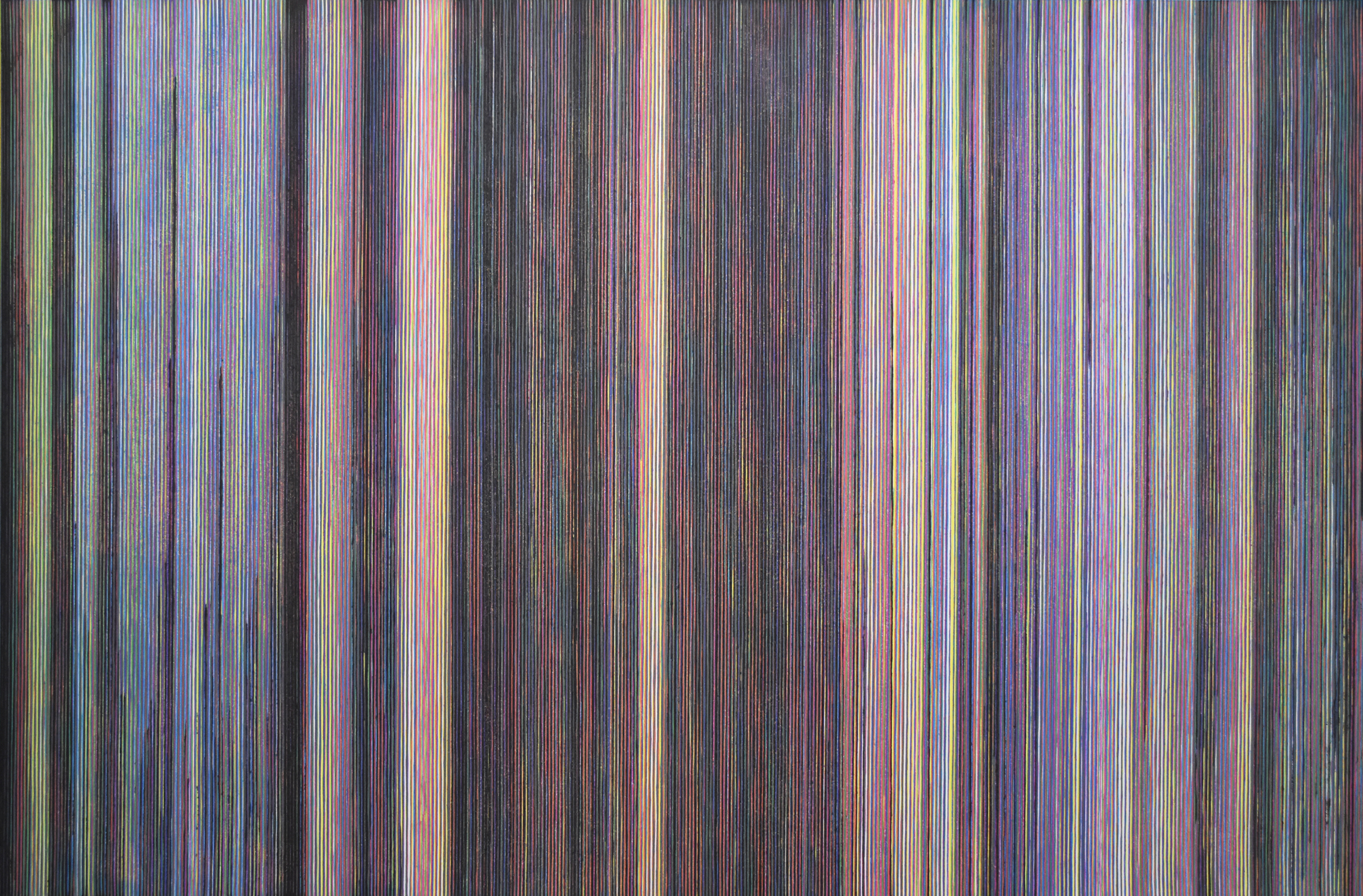 Katsutoshi Yuasa, 2015, The colours of the Innocents #4  60cm x 90.5cm  Water-based woodcut on paper