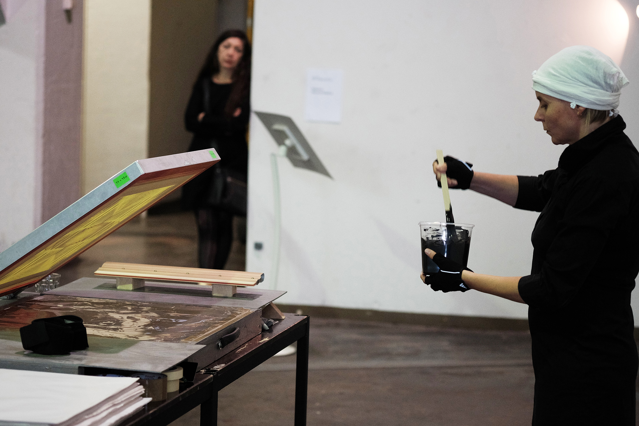 Sirkku Ketola performing Paula in New York, November 2017.